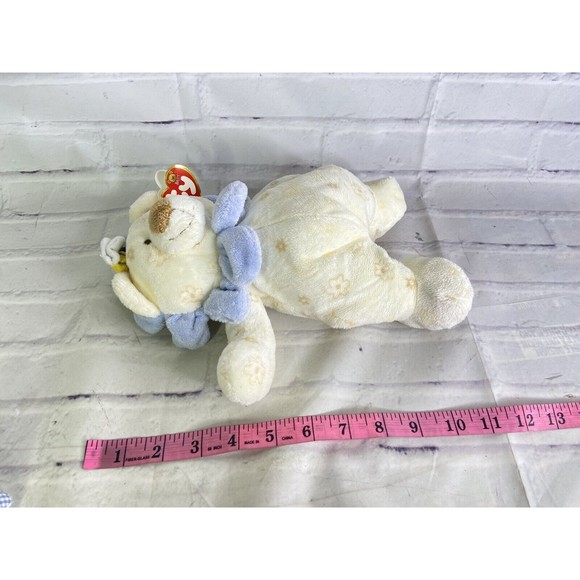 Buy Ty Pluffies Teddy Bear Bumble Bee Baby Blooms Blue  Ty Pluffies Teddy Bear Bumble Bee Baby Blooms Retired Lovey Plush Toy 2004